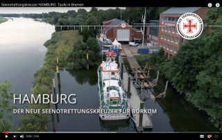 Rettungskreuzer Hamburg Taufe